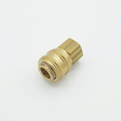 brass coupling socket / DN 7.2 / int. thread