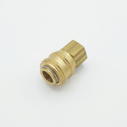 brass coupling socket / DN 7.2 / int. thread - 1