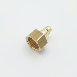 brass coupling plug / DN 7.2 / int. thread - 1