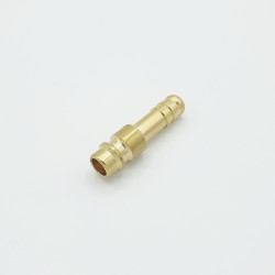 Brass coupling plug / DN 7.2 / grommet