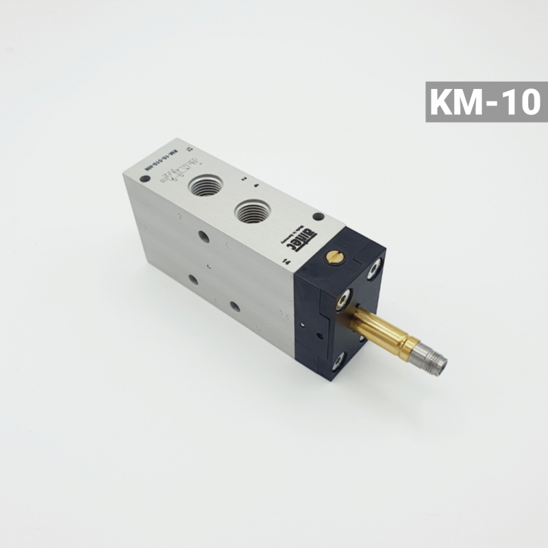 5/2-way solenoid valve G 1/4" monostable / LF / 2100 NL - 1