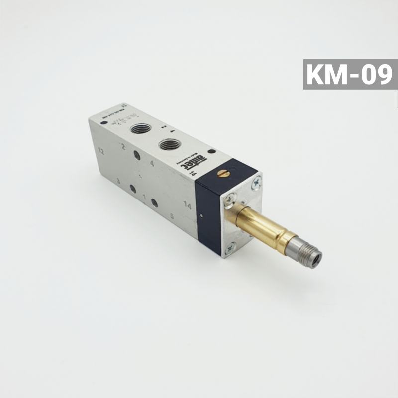 5/2-way solenoid valve G 1/8" monostable / LF / 950 NL - 1
