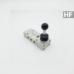 3/2-way lever valve G 1/2" monostable / MF / 3300 NL /spring