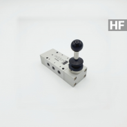 5/3-way lever valve G 1/4" M.G. / 1800 NL /spring | Beta Online Shop