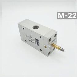 3/2-way solenoid valve G 1/2" monostable / LF / NC / 3300 NL