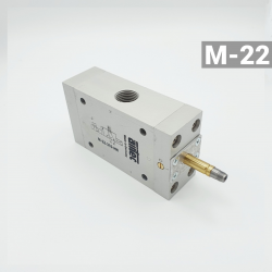 5/2-Wege Magnetventil G 1/2" monostabil / MF / 3300 NL