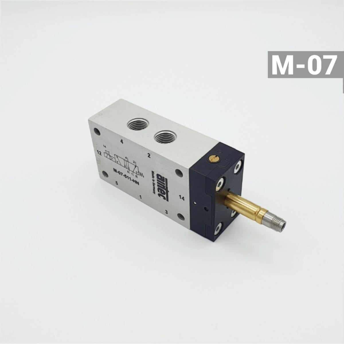 3/2-way solenoid valve G 1/4" monostable / MF / 1580 NL / NC - 1