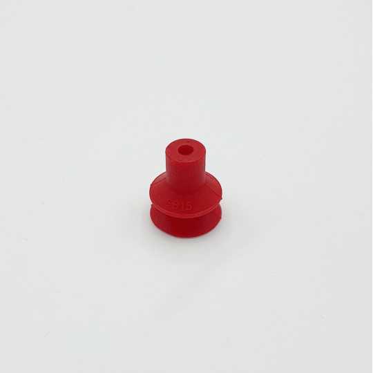 Bellows suction cup D15 / 1,5 / SI / o.S. - 1