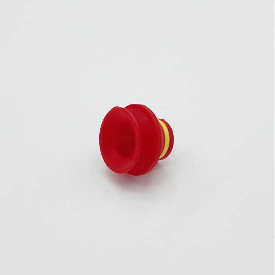 Bellows suction cup D20 / 1,5 / SI / o.S. - 2