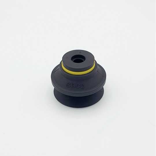 Bellows suction cup D30 / 1,5 / NBR / o.S. - 1