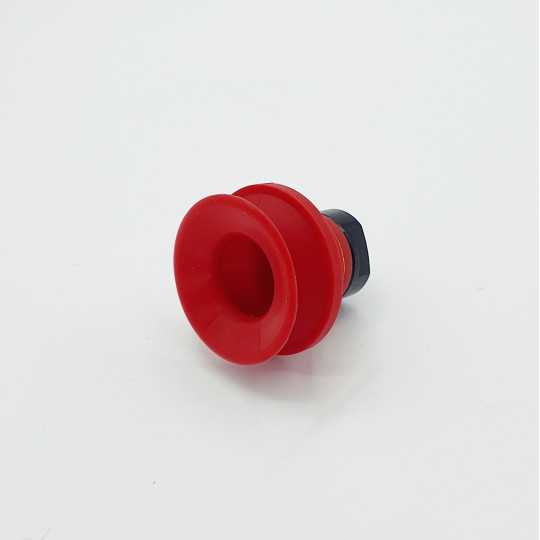 Bellows suction cup D30 / 1,5 / SI / o.S. / IG 1/8" - 2