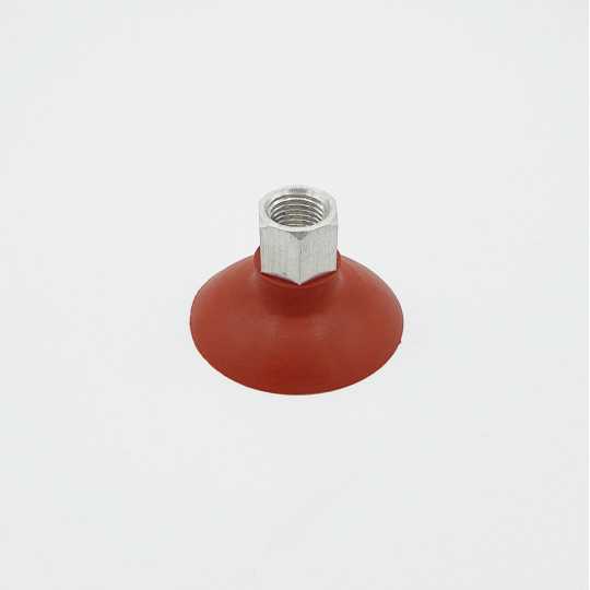 Flat suction cup / D53 / SI / o.S. / IG 1/4" - 1