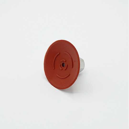 Flat suction cup / D53 / SI / o.S. / IG 1/4" - 2