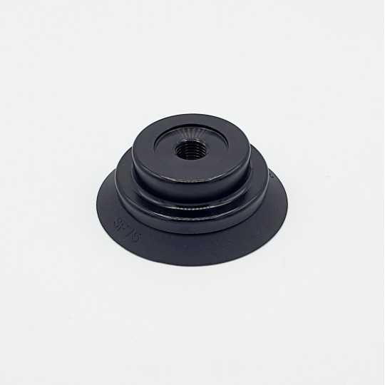 Flat suction cup D110 / NBR / m.S. / IG 1/2" - 1