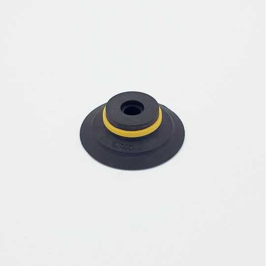 Flat suction cup D40 / NBR / m.S. - 1