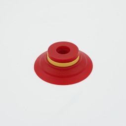 Flat suction cup D50 / SIL / m.S.
