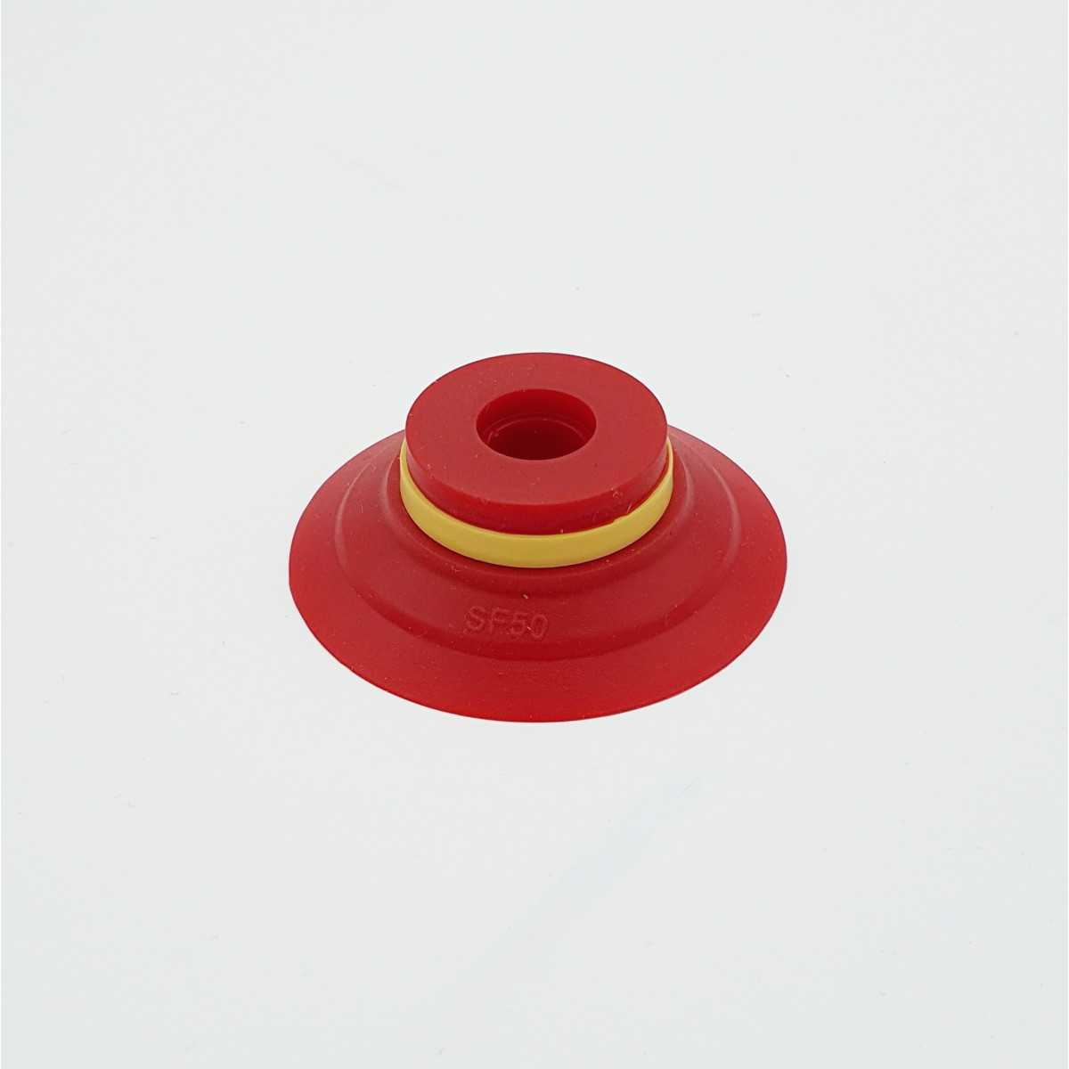 Flat suction cup D50 / SIL / m.S. | Beta Online Shop