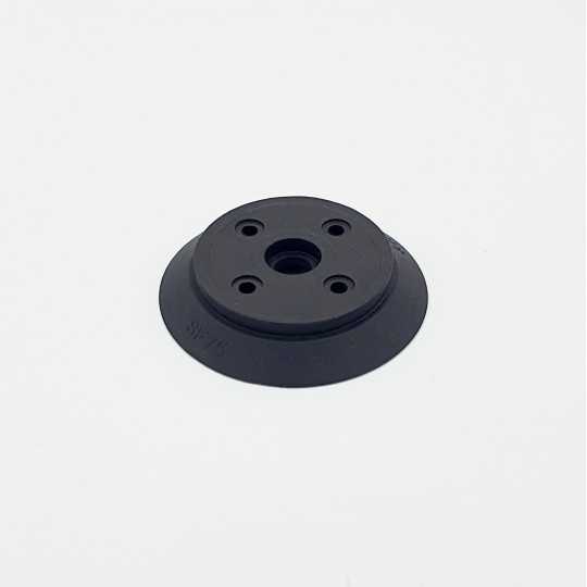 Flat suction cup D75 / NBR / m.S. - 1