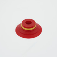 Flat suction cup D75 / SIL / m.S. / IG 1/4" | Beta Online Shop