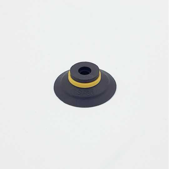 Flat suction cup D30 / NBR / o.S. - 1