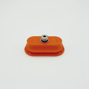 Oval suction cup 30x60 / NBR / m.S. / AG 1/4" | Beta Online Shop