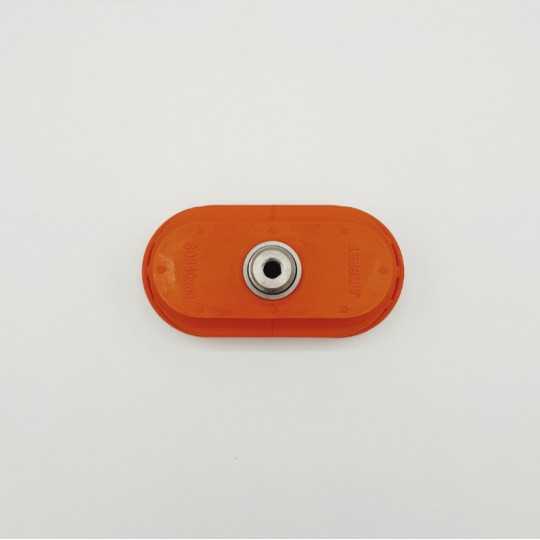 Oval suction cup 40x80 / NBR / m.S. / AG 1/4" - 2