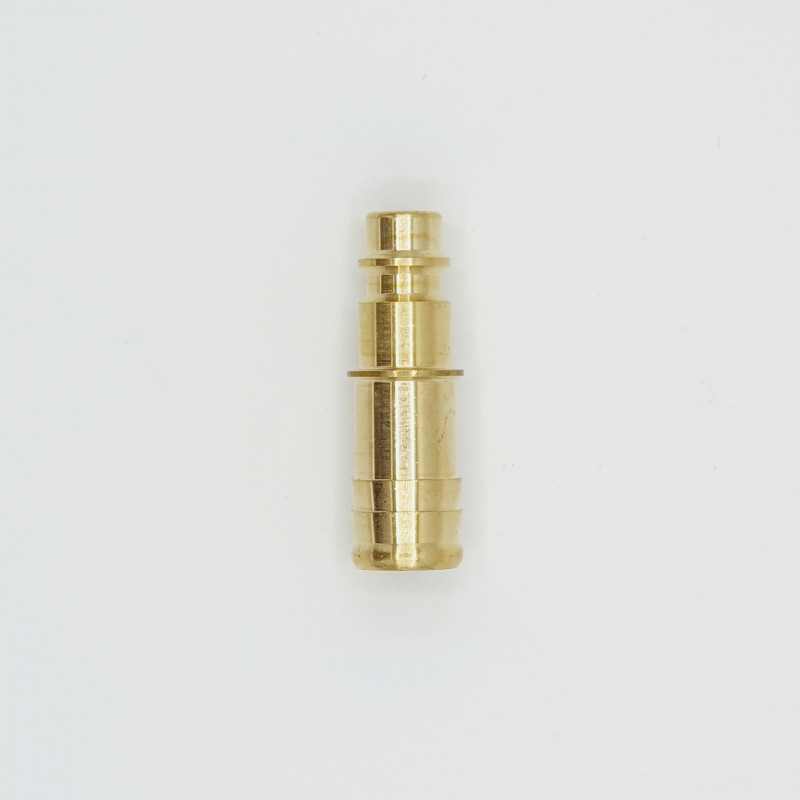 Brass coupling plug / DN 7.2 / grommet - 2