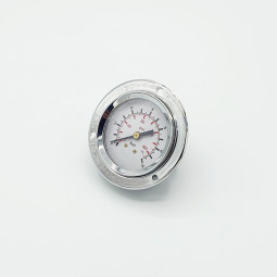 Gauge for panel mounting / DM40 / G 1/8" / 0-10 bar - 1