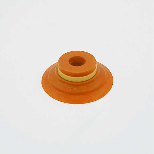 Flat suction cup / D63 / CR / m.S. - 1