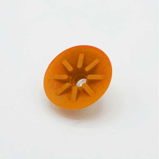 Flat suction cup / D63 / CR / m.S. - 2