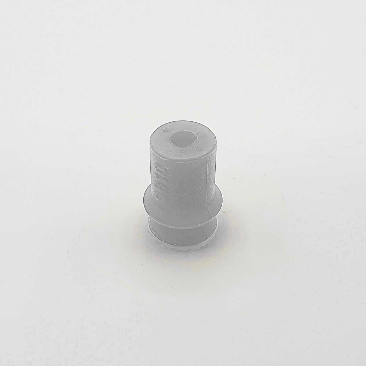 Bellows suction cup D10 / 1,5 / SI white / o.S. | Beta Online Shop