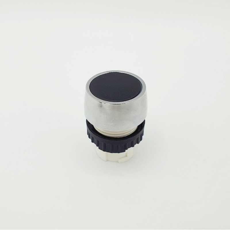 Push button black Ø22.5mm - 1