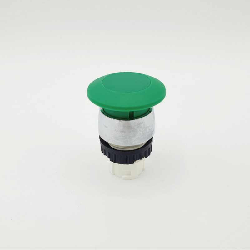 Mushroom button green Ø22,5mm - 1