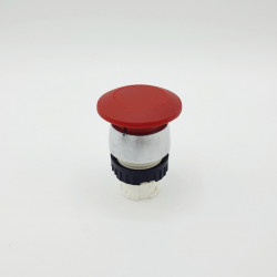 Mushroom button red Ø22,5mm