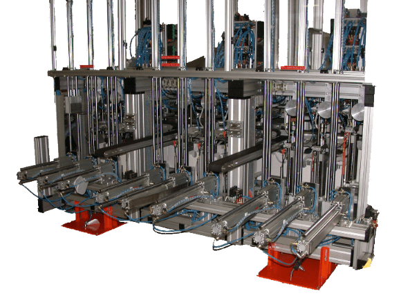 Pneumatik Maschinenbau Sortieranlage