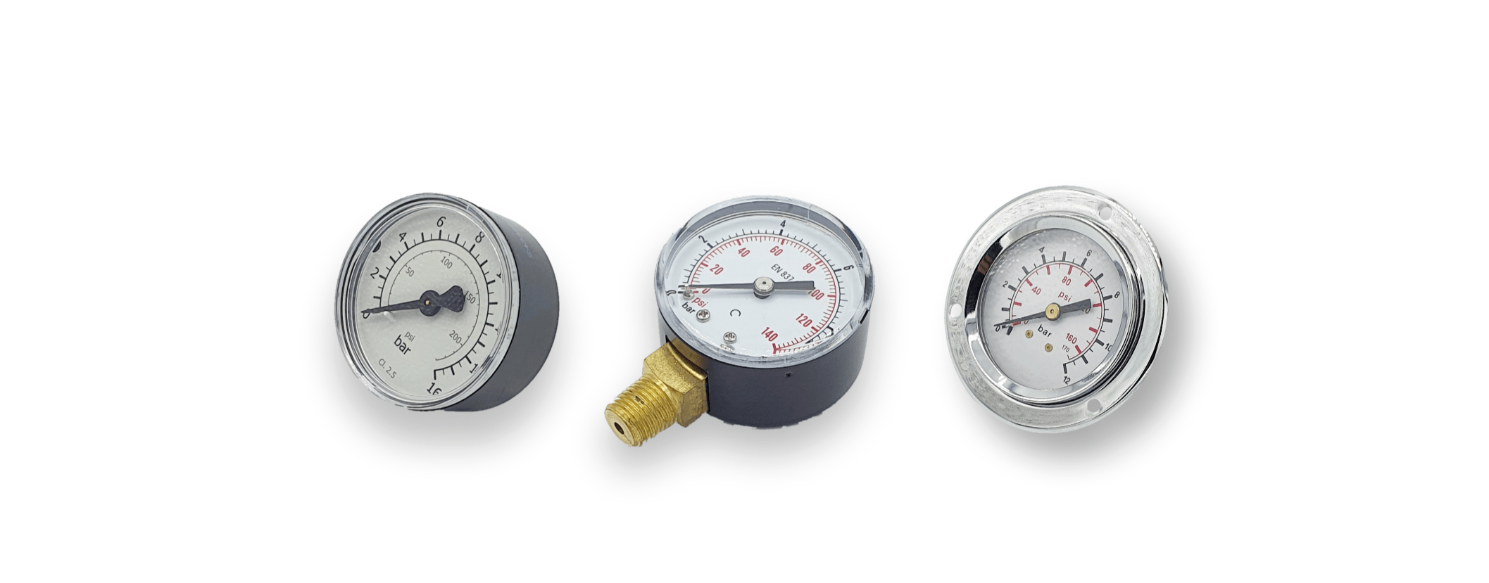 Manometer, Vakuummeter, Einbaumanometer