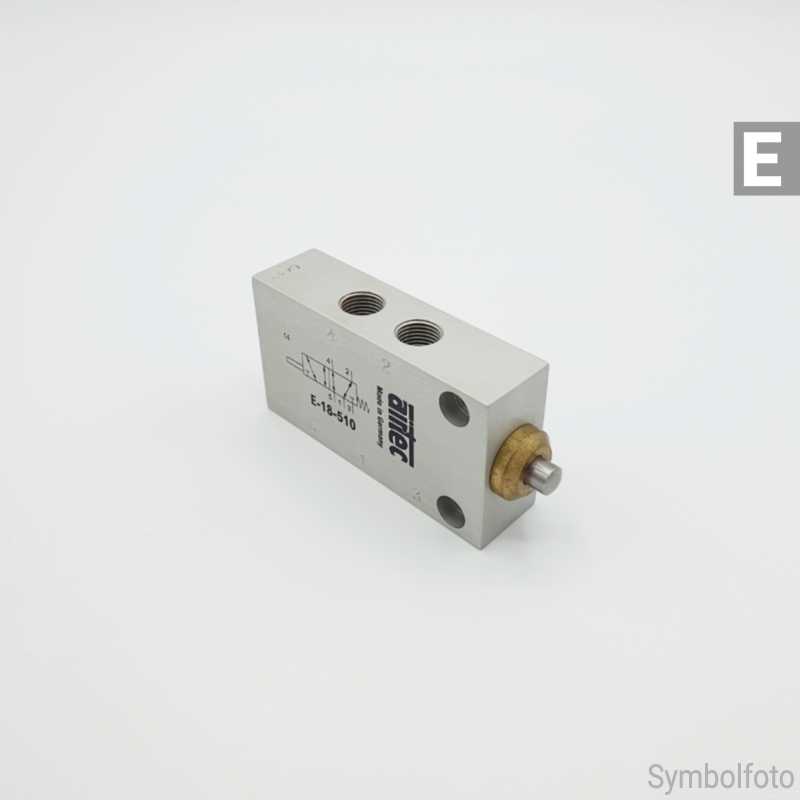 5/2-way stem operated valve G 1/8" | Beta Online Shop