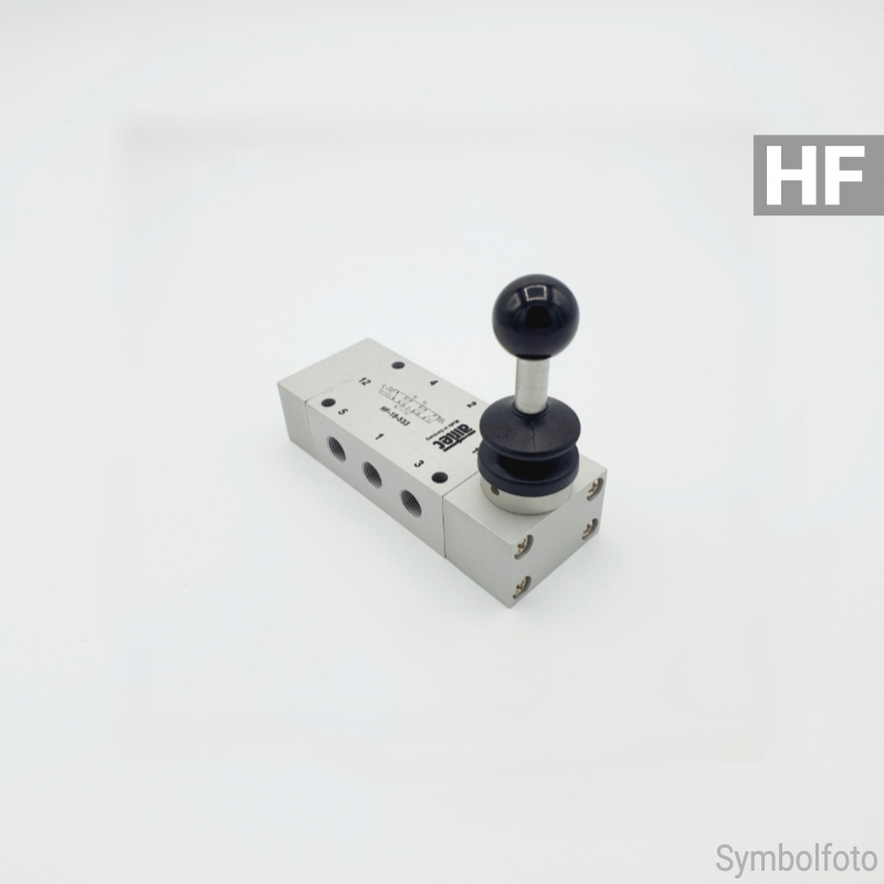 5/3-way lever valve G 1/8" M.G. / 780 NL /spring | Beta Online Shop