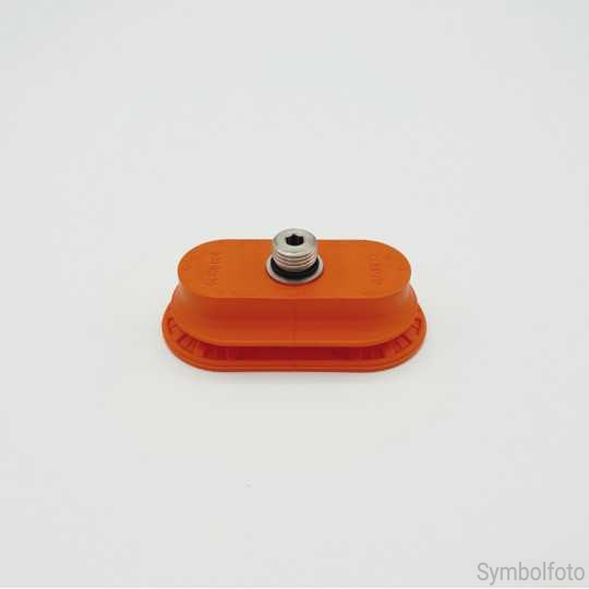 Oval suction cup 30x60 / NBR / m.S. / IG 1/4" | Beta Online Shop