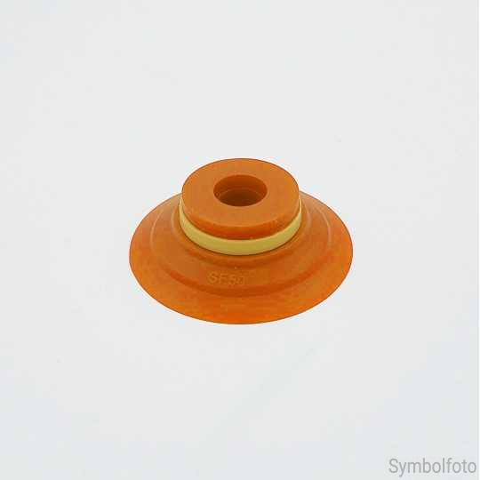 Flat suction cup / D63 / CR / m.S. | Beta Online Shop
