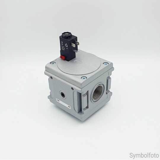 3/2-way valve / BR 5 / G 1" / pneumatical - 1